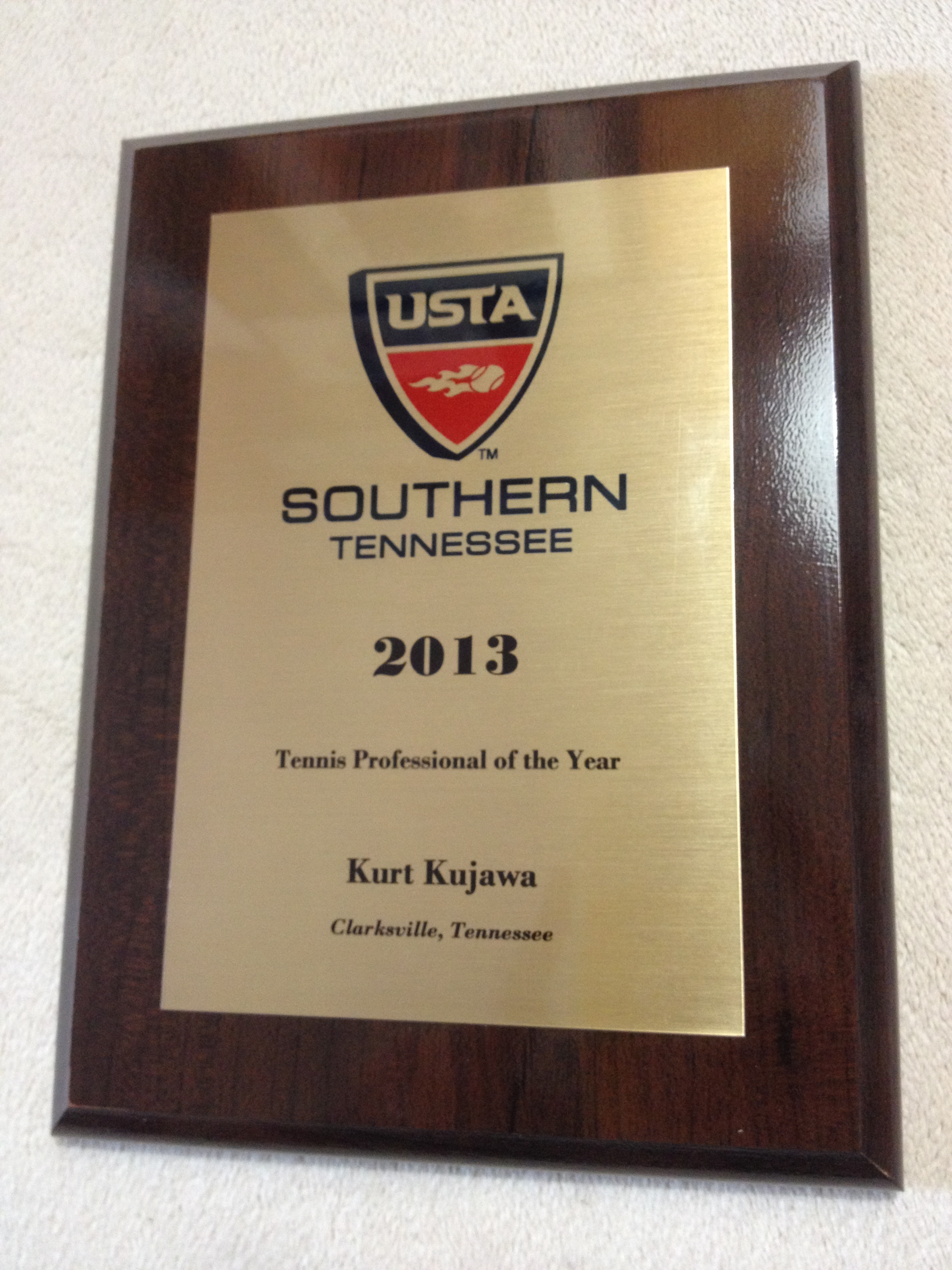 Tennis Professional of the Year!